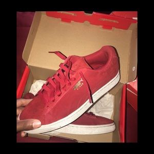 Red Pumas (Size 9.5)